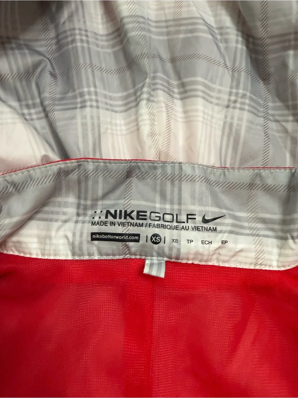 Women’s Nike Golf Zip Up Hoodie Jacket XS